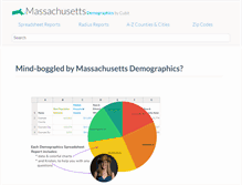 Tablet Screenshot of massachusetts-demographics.com